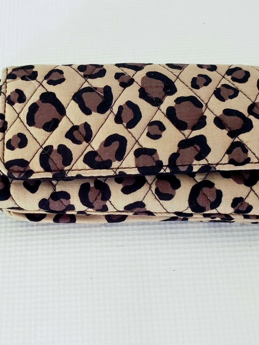 Vera Bradley Leopard Print Wristlet Wallet